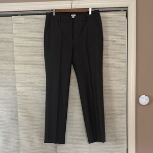 J. Crew Black Straight Leg Pants